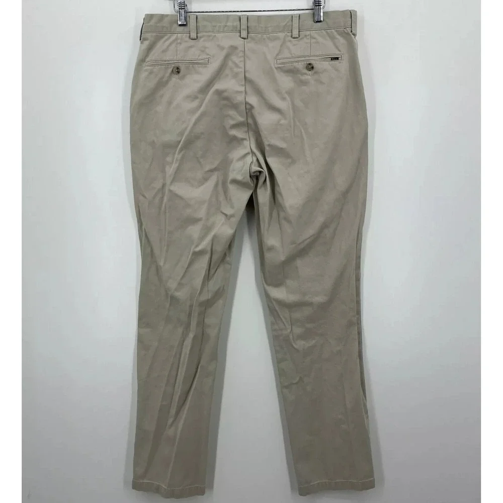 Polo Ralph Lauren Chino Pants Men's Size 36‎ Beige Classic Fit Solid 100% Cotton